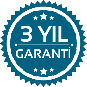 3 Yıl Garantili