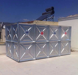 İki Katlı Paslanmaz ve Galvaniz Modüler Su Deposu
