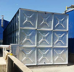 Üç Katlı Paslanmaz ve Galvaniz Modüler Su Deposu