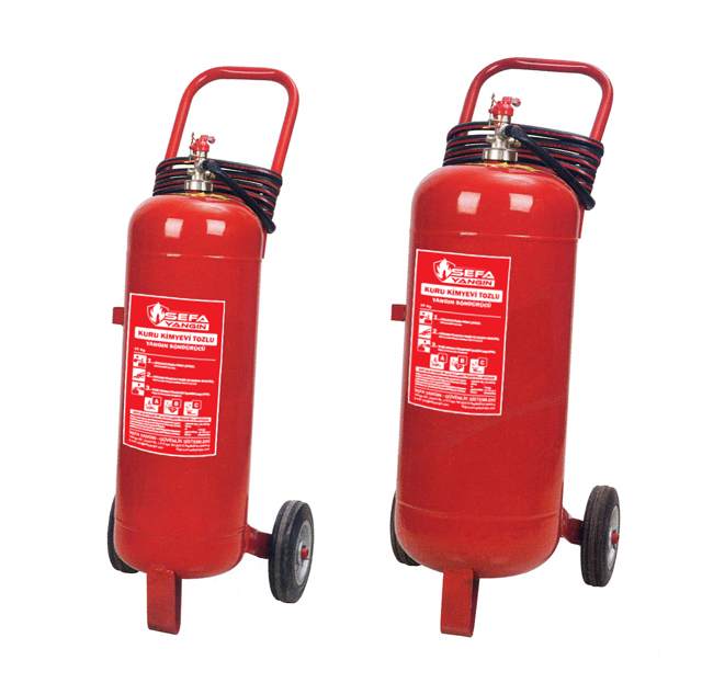 Arabalı Köpüklü Yangın Söndürme Cihazları