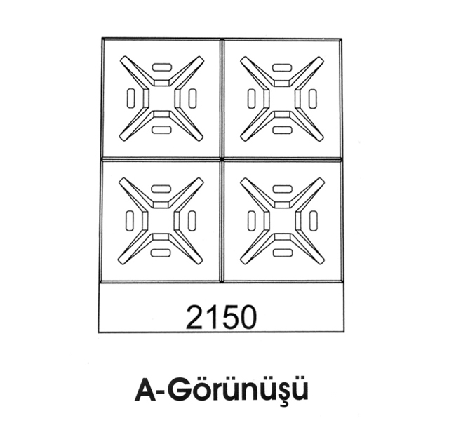İki Katlı Paslanmaz ve Galvaniz Modüler Su Deposu