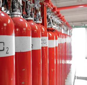 Otomatik Gazlı Söndürme Sistemleri